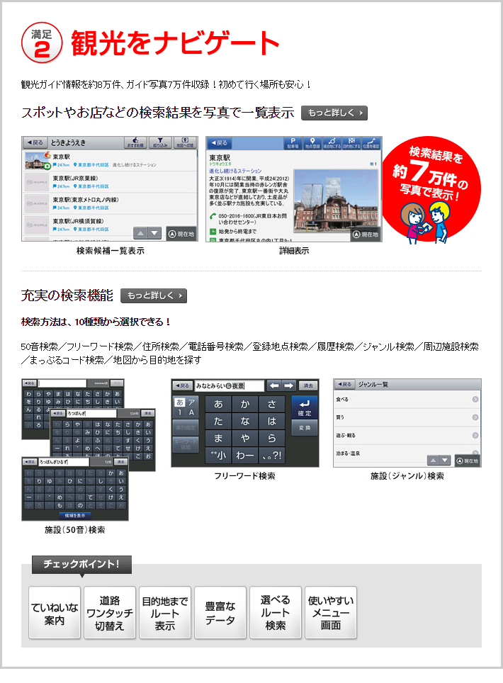 ポータブルカーナビ MOGGY YPB7410