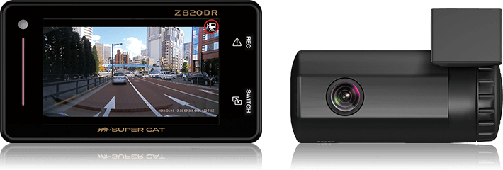 GPS&レーダー探知機 SUPERCAT Z series Z820DR