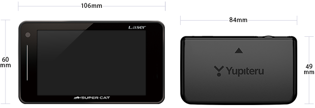 レーザー＆レーダー探知機 LS730