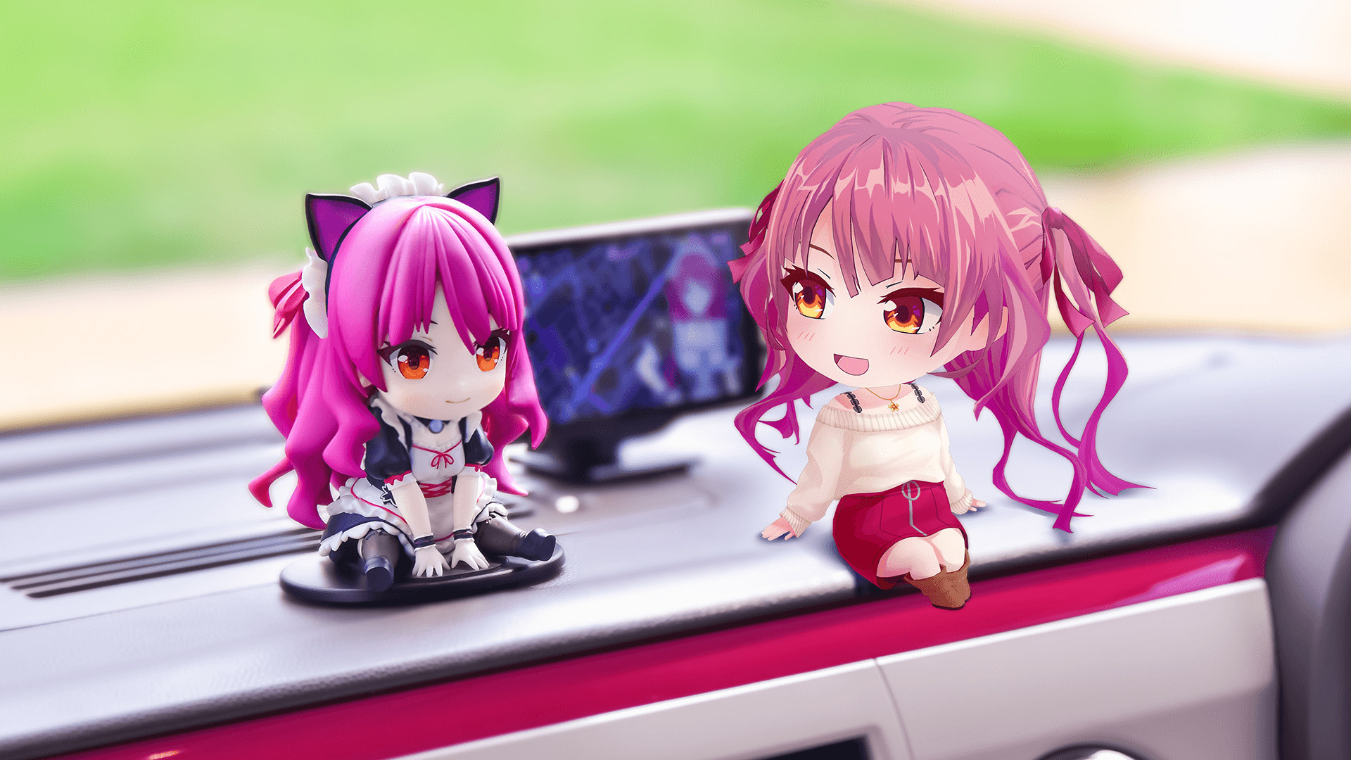 フィギュア型GPSレシーバー ちびロイド 富士サクラ ちびサクラモデル