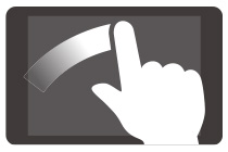 さわり心地なめらか