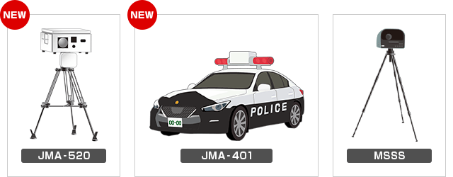 レーザー＆レーダー探知機 YK-3000L