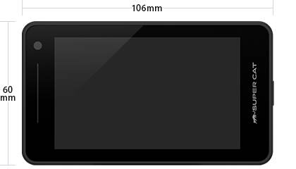 レーザー＆レーダー探知機 YK-1400L