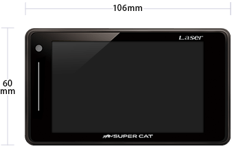 レーザー＆レーダー探知機 LS550L