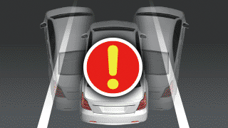 車線逸脱警告 前後2カメラドライブレコーダー DRY-TW7550d