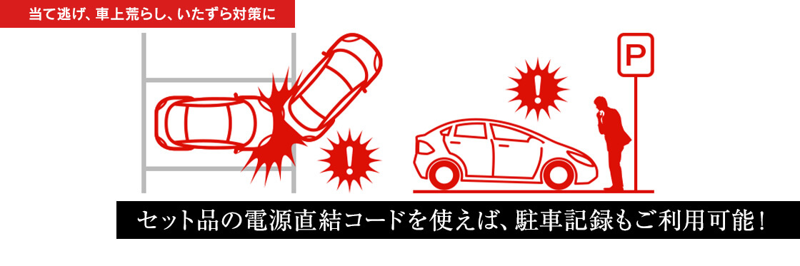 SN-TW6400c駐車監視セット｜前後2カメラドライブレコーダー | Yupiteru