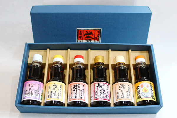 天然醸造醤油 栄醤油 200ml 6種類セット