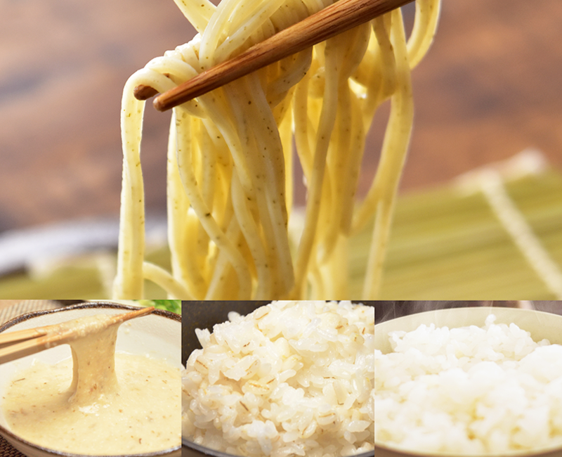 静岡ご当地麺で年越し。自然薯とろろ汁セット