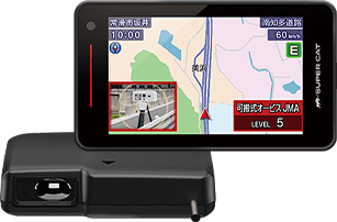 SUPER CAT レーザー＆レーダー探知機 YPK-31L